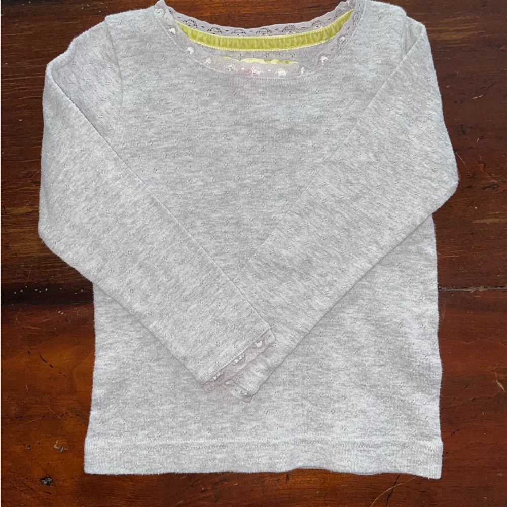 Mini Boden Pointelle Toddler Top